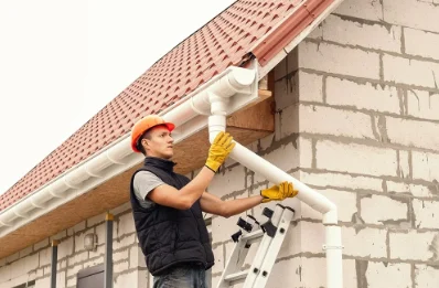Pose et remplacement de gouttières au Haut-Bréda